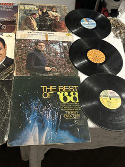 Lot of 24 Vintage Vinyl LP Records – Chet Atkins, B.J. Thomas, Eydie Gormé & More