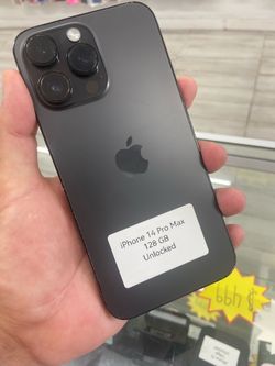 14 pro max unlocked. Cash or $50 down w approval