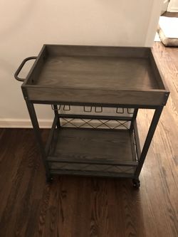 Wine Bar Cart Nice New