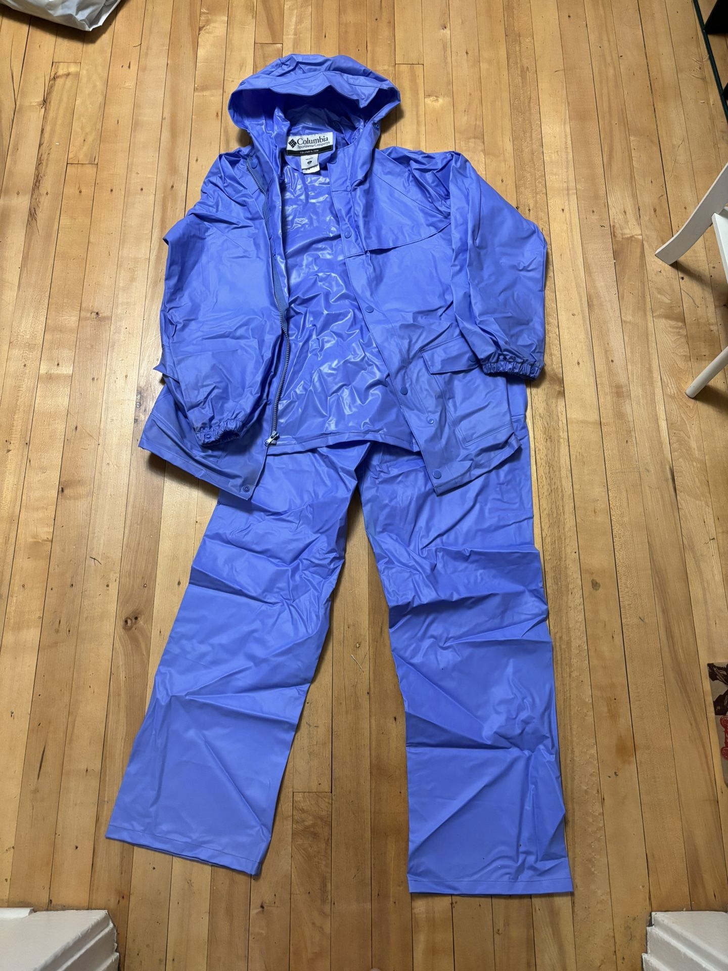 Blue Columbia Rain Suit