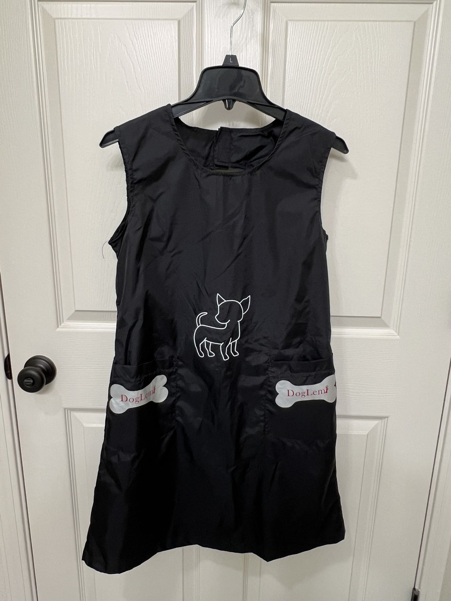 Water Resistant Nylon Pet Grooming Apron, Size M