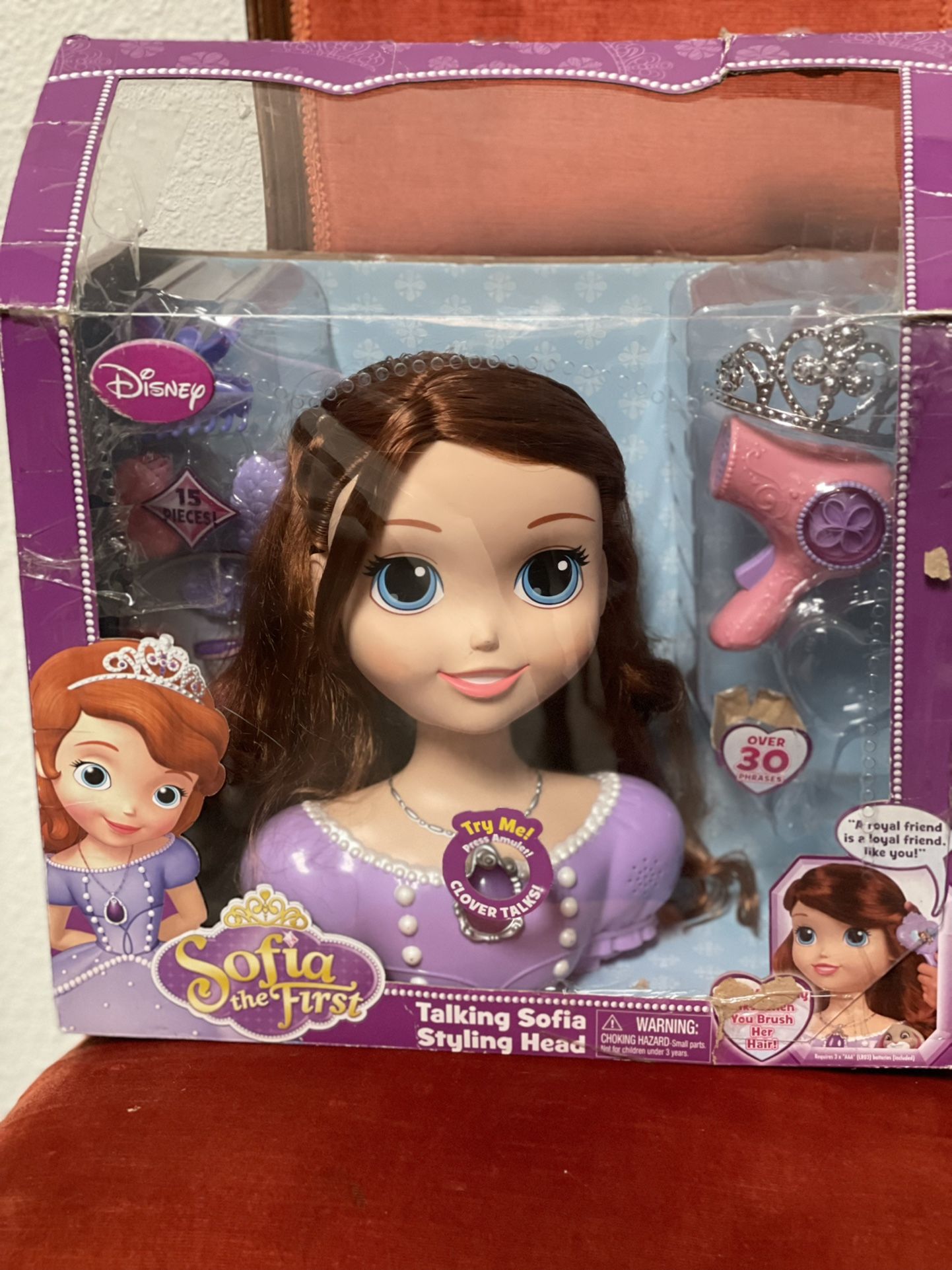 Disney Sofia Styling Talking Head Toy for Sale in Rancho Cucamonga CA OfferUp