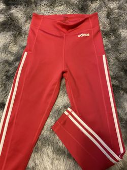 Adidas Hot Pink Slim Training Tights Small