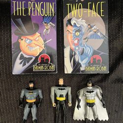 Batman The Animated Series Retro Toys VHS 
