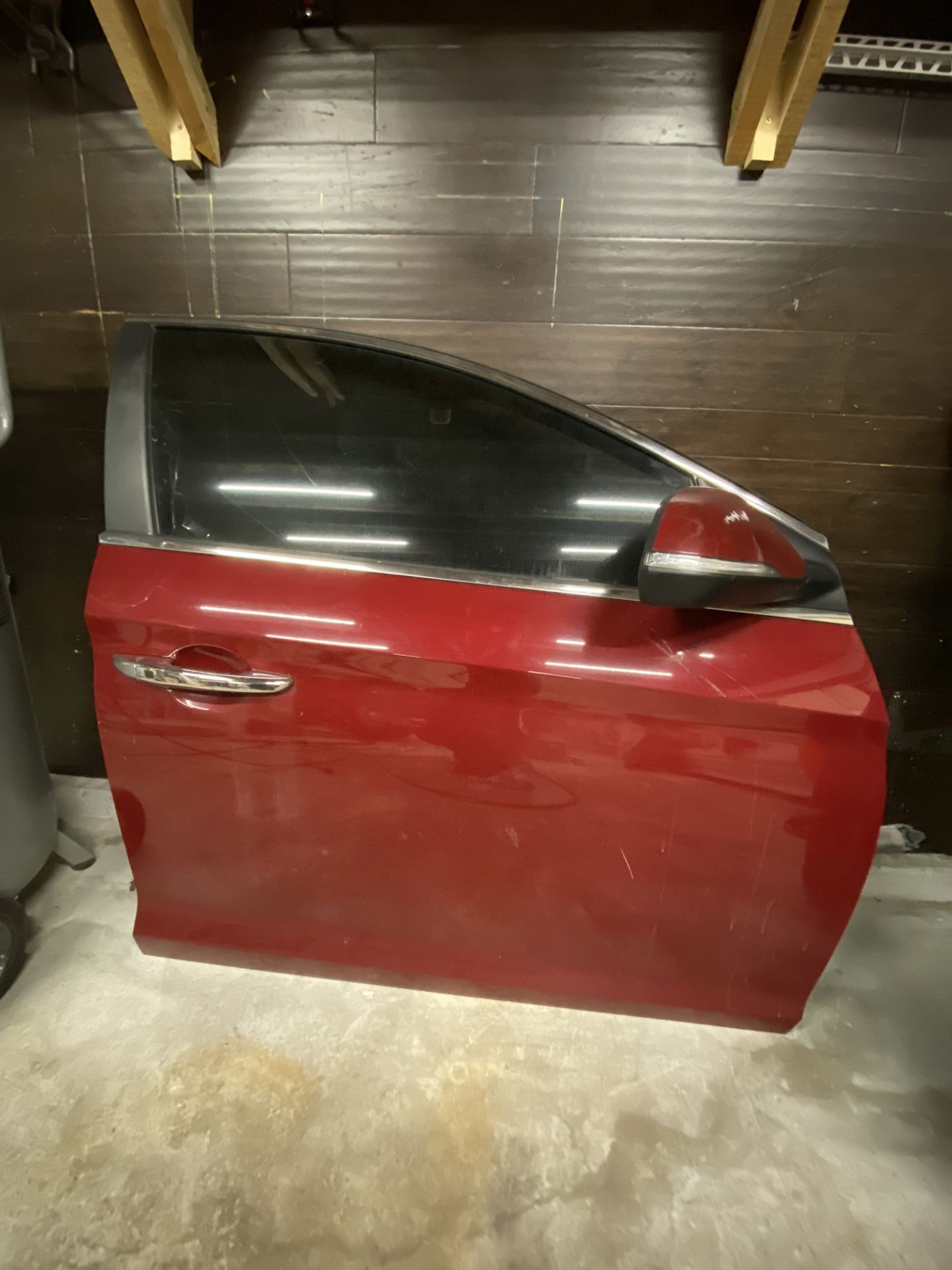 2017 Hyundai Sonata Front Passenger Side Door 