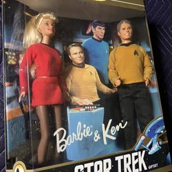 Barbie & Ken Star Trek 30th Anniversary Collector Edition 1996 Mattel NEW