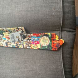 Rare Beatles Silk Tie 1996 Sgt Peppers Lonely Hearts Club Band