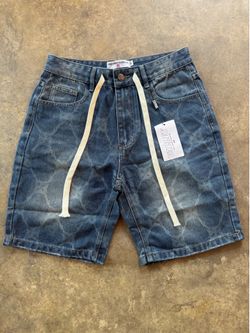 Vale Forever Ironwork Jorts in Blue