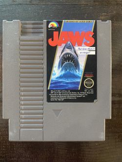Nes Nintendo jaws video game