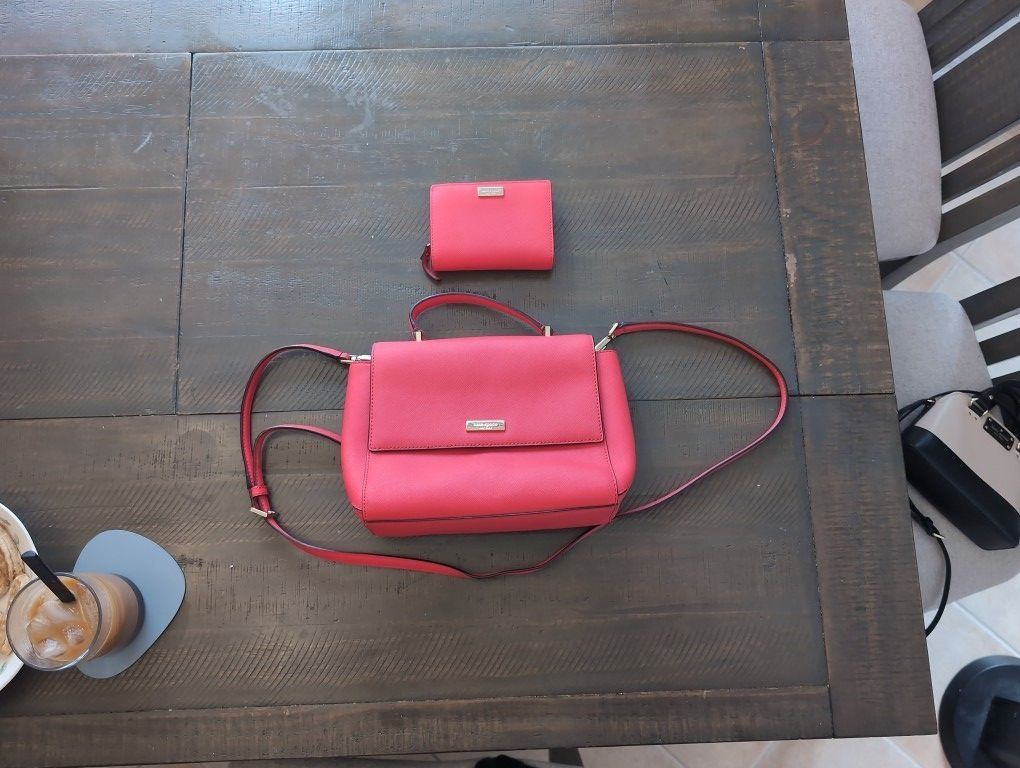 KATE SPADE Newbury Lane Brynlee Satchel Bag And Wallet