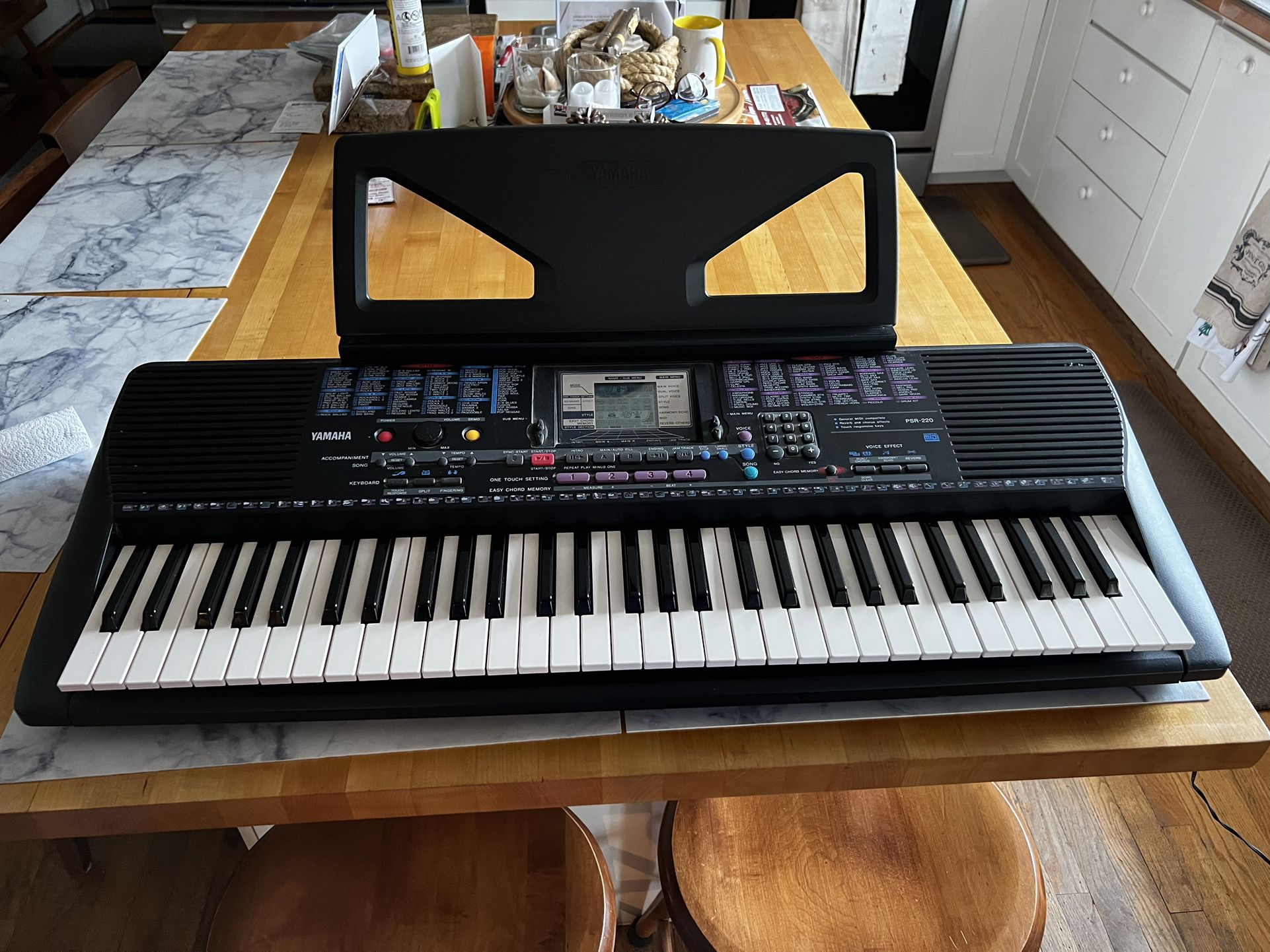 Yamaha Portatone keyboard
