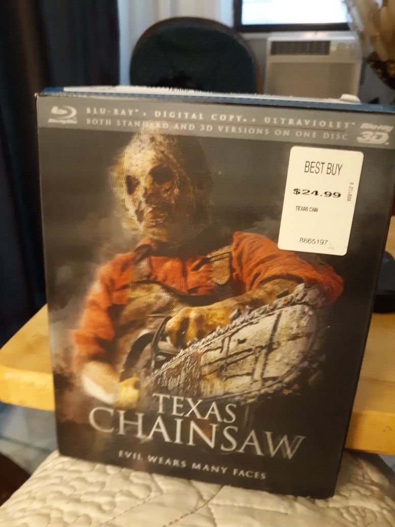 DVD - TEXAS CHAINSAW. - pick up only