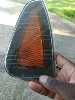 Side marker light lens for dodge charger