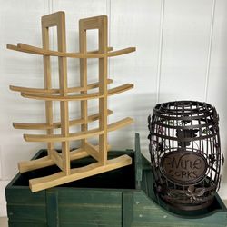 Wine Rack & Cork Holder