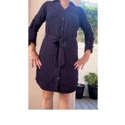 New Designer Dress Brand Black House White Market XS Purple