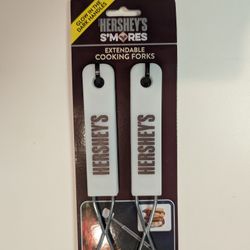 Hershey's S'mores Extendable Cooking Forks With Glow Handles 