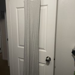 White And Gray Maxi Dress