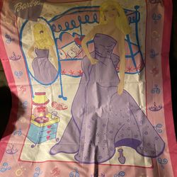 Child’s Barbie Blanket. 45”x36” A Perfect Christmas Gift