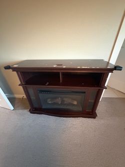 Electric Fireplace TV Stand Console
