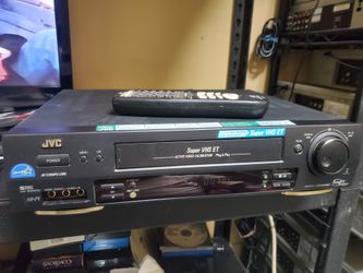 JVC VCR With Remote And Wires 