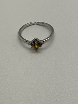 Natural Fancy Colored Sapphire On Sterling Silver Stone Comes From Sri Lanka