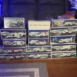 Vintage Hess Truck Toy Collection !!