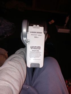 Black & Decker PIVOT VAC 18V Cordless Vacuum