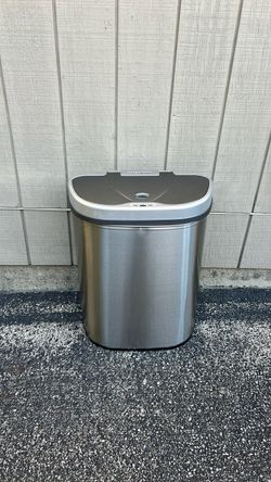 Motion sensor 2 compartment Trash Can