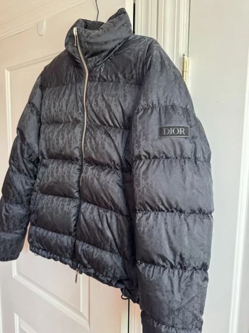 Dior Oblique Monogram Puffer Jacket