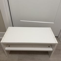 Two White Shelves/shoe Rack