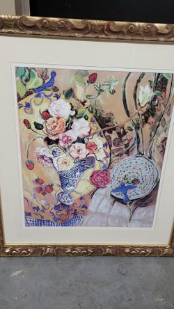 A Lynn Hayes's painting in Frame