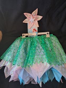 Disney Little Mermaid Ariel Skirt and Headband