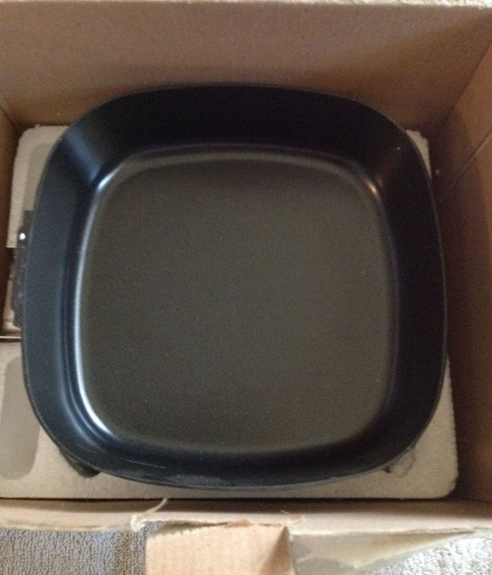 BRAND NEW Cute Little Teflon Plug In Skillet Pan