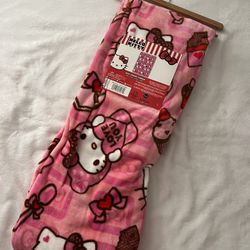 Hello Kitty Valentines Chocolate Blanket 