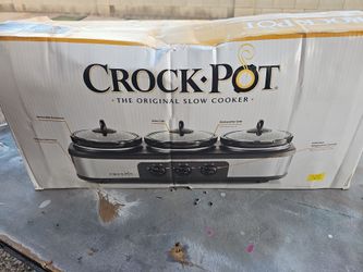 Crock-Pot Triple Slow Cooker