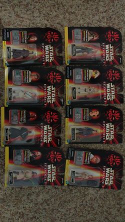 Episode 1 complete Collection StarWars figure set