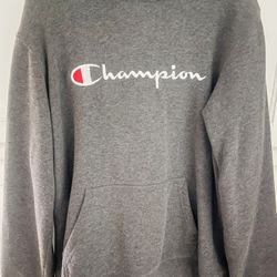 Gray Hoodie Sweatshirt