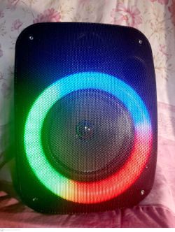 Speaker bluetooth karaoke inalámbrico súper bass profundo USB SD card FM radio entrada auxiliar