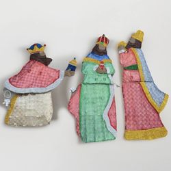 Lighted Three Wise Men Christmas Outdoor Yard Decoration Nativity Scene Works