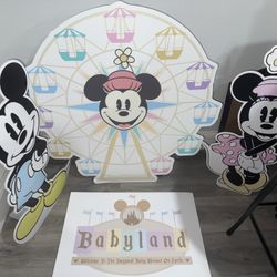 Baby Land Disney Decorations