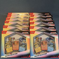 12 Pokemon Prismatic Evolutions Poster Collections (36 Packs)