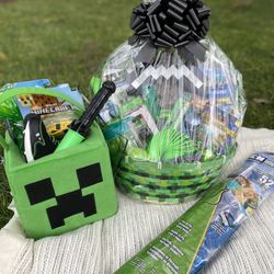 Minecraft Easter Basket (Basket Only)