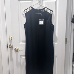 St. John Milano Knit Sleeveless Dress