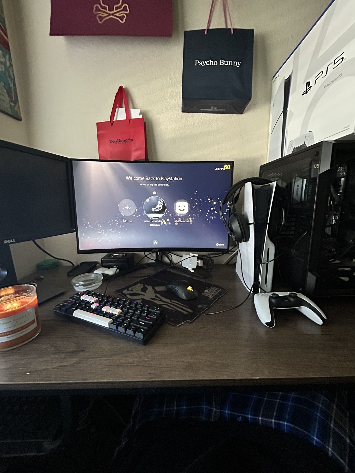 Ps5 Disc Edition Pc For Sell And 2 Monitors