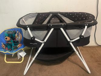 2 in 1 portable bassinet