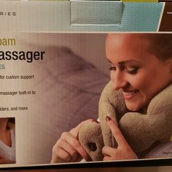 PERSONAL MEMORY FOAM NECK MASSAGER -- BELLA RUSSO SPA SERIES, BRAND NEW, NEVER USED, NEVER OPENED