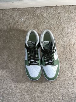 Green Nike dunks