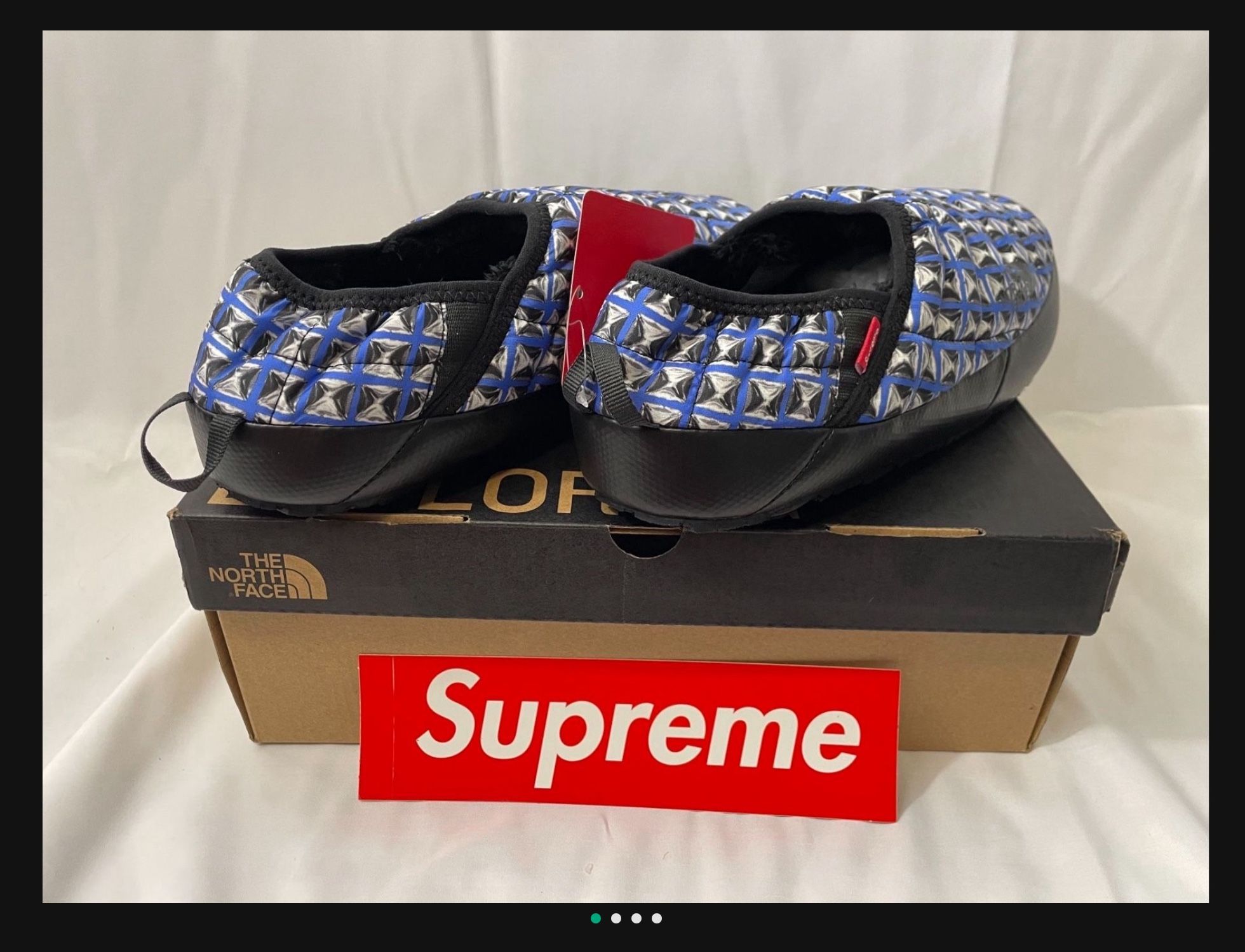 DS Supreme Royal The North Face Studded Traction Mule Size 10