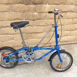 Vintage Dahon III Model 5 Speed Folding Bike