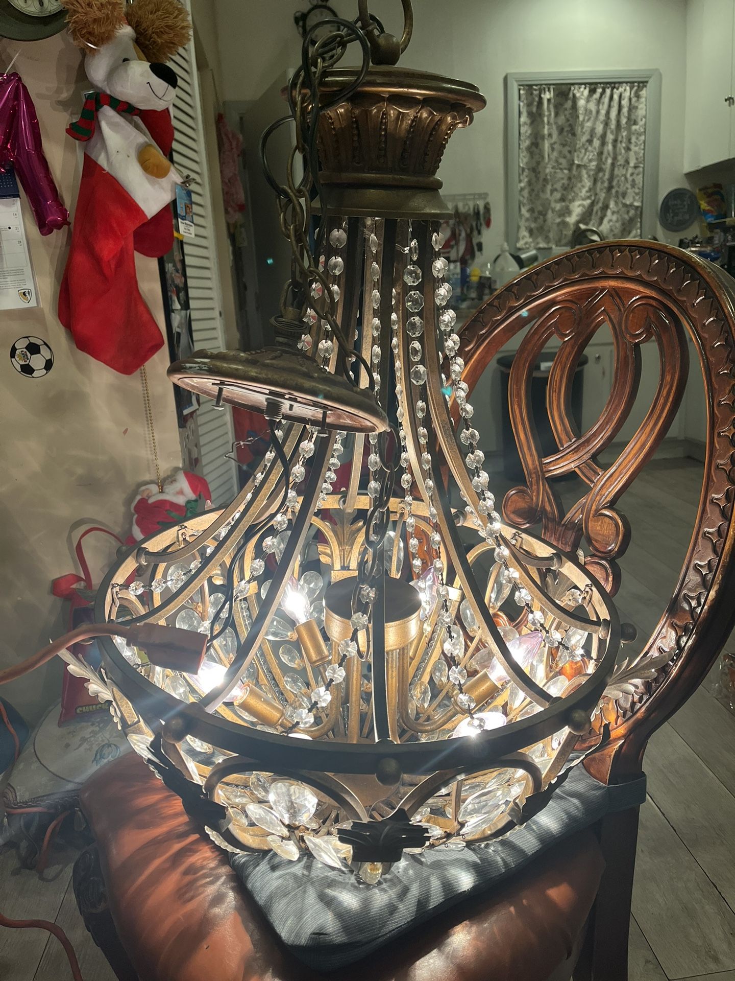 Beautiful Metal Chandelier